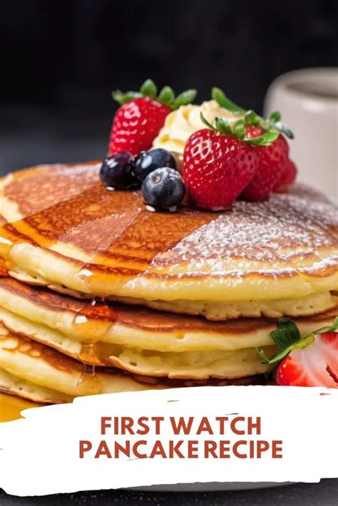 first watch bread dupe|first watch pancakes.